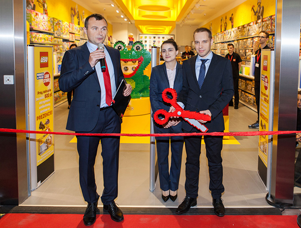 fot. Lego otwarcie LEGO Store1